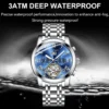 POEDAGAR 141 Skeleton Automatic Men's Watch