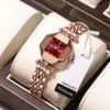 POEDAGAR 368 Elegant Octagonal Watch with Diamond Accents