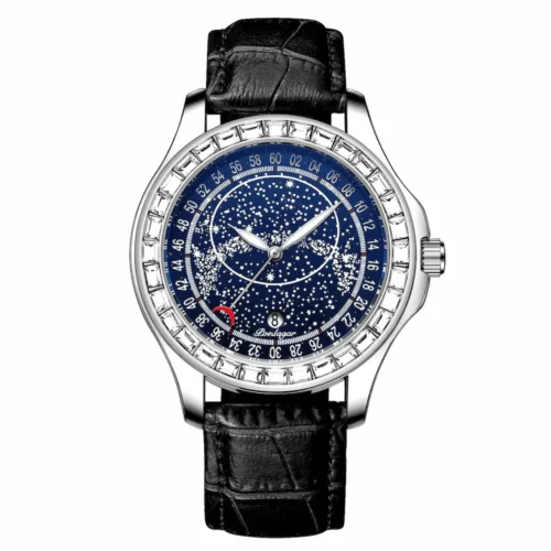 POEDAGAR 625 Starry Sky Dial Men's Watch
