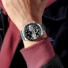 POEDAGAR 629 Sporty Chronograph Watch