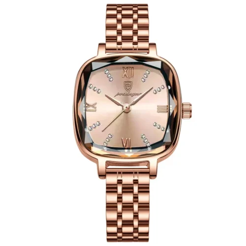 POEDAGAR 712 Elegant Design Women's Square Watch