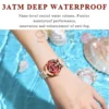 POEDAGAR-726-stainless-steel-bracelet-Watch.webp POEDAGAR 726 Elegant Watch with Rose Gold Accents