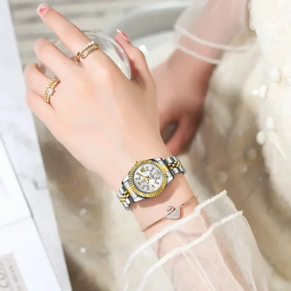 POEDAGAR 780 Elegant Luminous Watch for Women