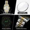 POEDAGAR 780 Elegant Luminous Watch for Women