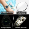 POEDAGAR 782 Geometric Bezel Women's Watch