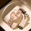 POEDAGAR 783 Elegant Curved Square Women's Watch