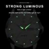 POEDAGAR 810 Stylish Men's Two-Tone Watch