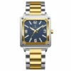 POEDAGAR 870 Modern Square Luminous Men's Watch