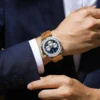 POEDAGAR-921-Casual-watch-for-men.webp POEDAGAR 921 Casual Leather Strap Men's Watch