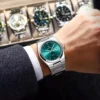 POEDAGAR 930 Quartz Stainless Steel Men's Watch