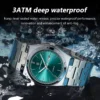 POEDAGAR 930 Quartz Stainless Steel Men's Watch