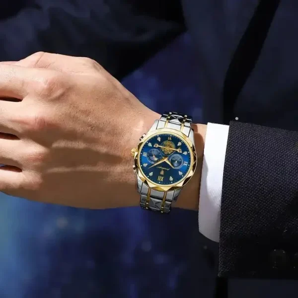 POEDAGAR 996 Stylish Men's Chronograph Watch