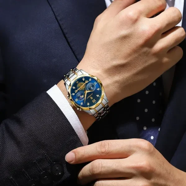 POEDAGAR 996 Stylish Men's Chronograph Watch