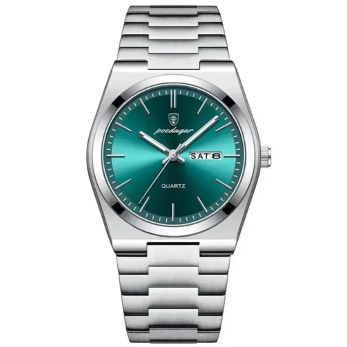 POEDAGAR 930 Quartz Stainless Steel Men's Watch